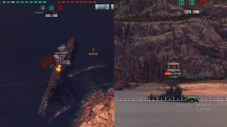 Angling or Hiding behind the islands will not protect you from this ship