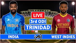 India vs West Indies 3rd ODI Live Scores | IND vs WI 3rd ODI Live Scores & Commentary | Last 5 Overs