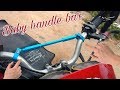 splender bike baby handle bar / bule colour baby bar