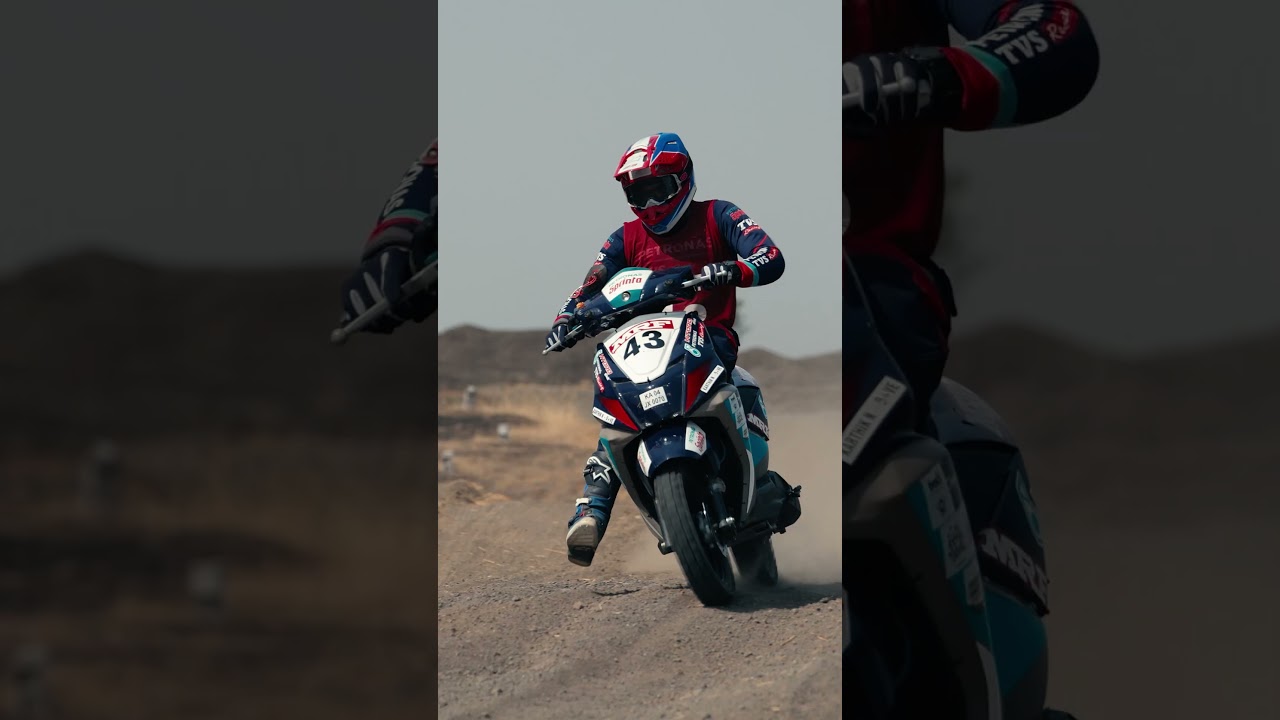 INRC R1 Scooter Rally | TVS Racing Throwback 