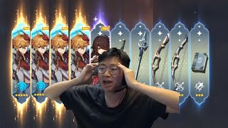 Streamers Reactions Of Getting 5 Stars Tartaglia | Genshin Impact