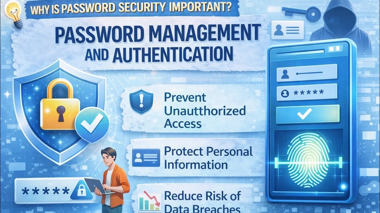 Student Password Manager 🔐Cybersecurity for Students: Password Management & Authentication - YouTube