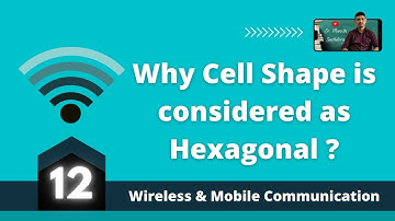 Why Cell Shape is considered as Hexagonal ?