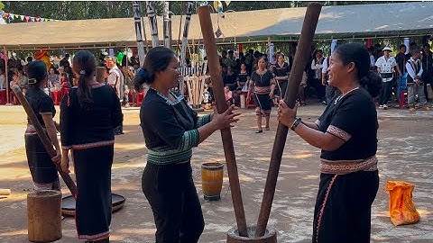 Cồng Chiêng Giáo Xứ Phao Lô H’Neng mồng 4 tết 2024