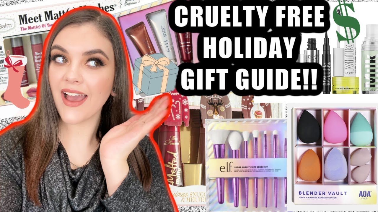 HOLIDAY GIFT GUIDE FOR EVERY BUDGET! CRUELTY FREE! 2020