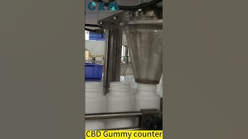 CXM Machinery CBD Gummy counter,gummy bear counting machine#cbdgummies#gummycountingmachine