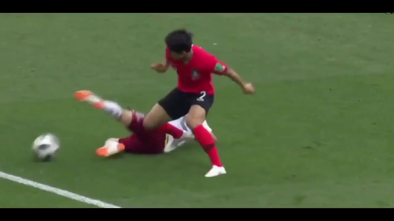 Korean Dirty Football 18 Wcup Vs Mexico 韓国ラフプレーメキシコ戦18 Youtube