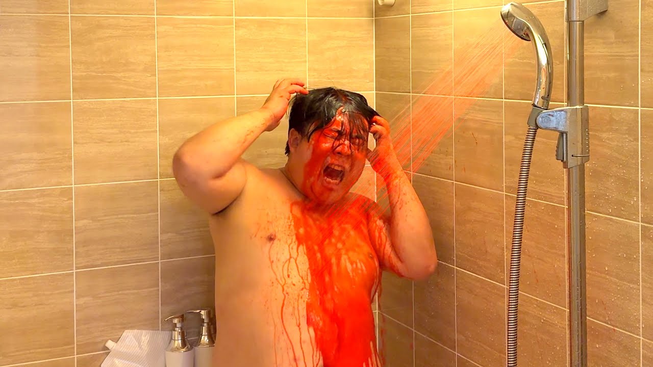 シャワーから◯が出てくるドッキリしたら気絶したｗｗ