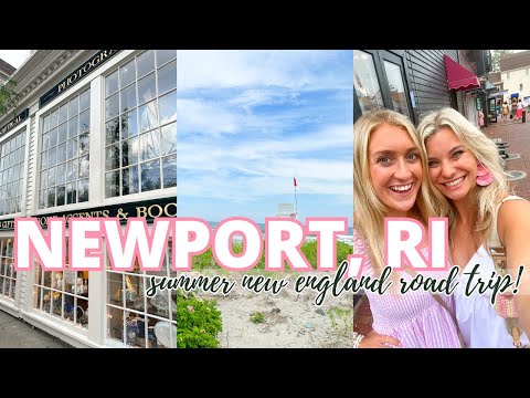 A DAY IN NEWPORT, RHODE ISLAND || New England Summer Road Trip