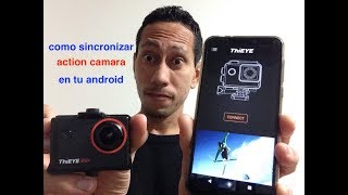 COMO DESCARGAR Y INSTALAR APLICACION DE ACTION CAMARA THIEYE i60+ screenshot 1