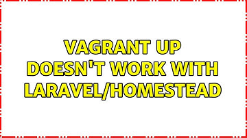 vagrant up doesn