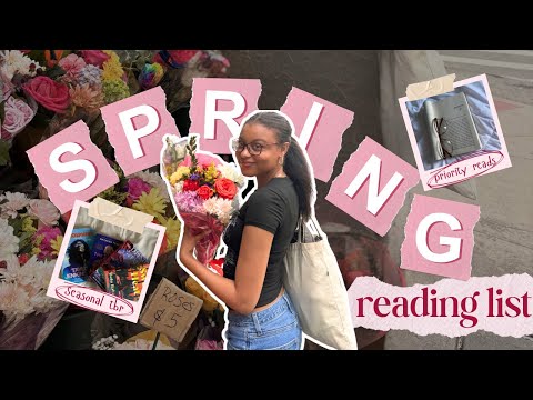 my spring tbr | literary fiction, romance, sci-fi & more