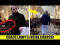 OMG! Muslim Man ERUPTS In Church And THREATENS Nun During Shocking Outburst!