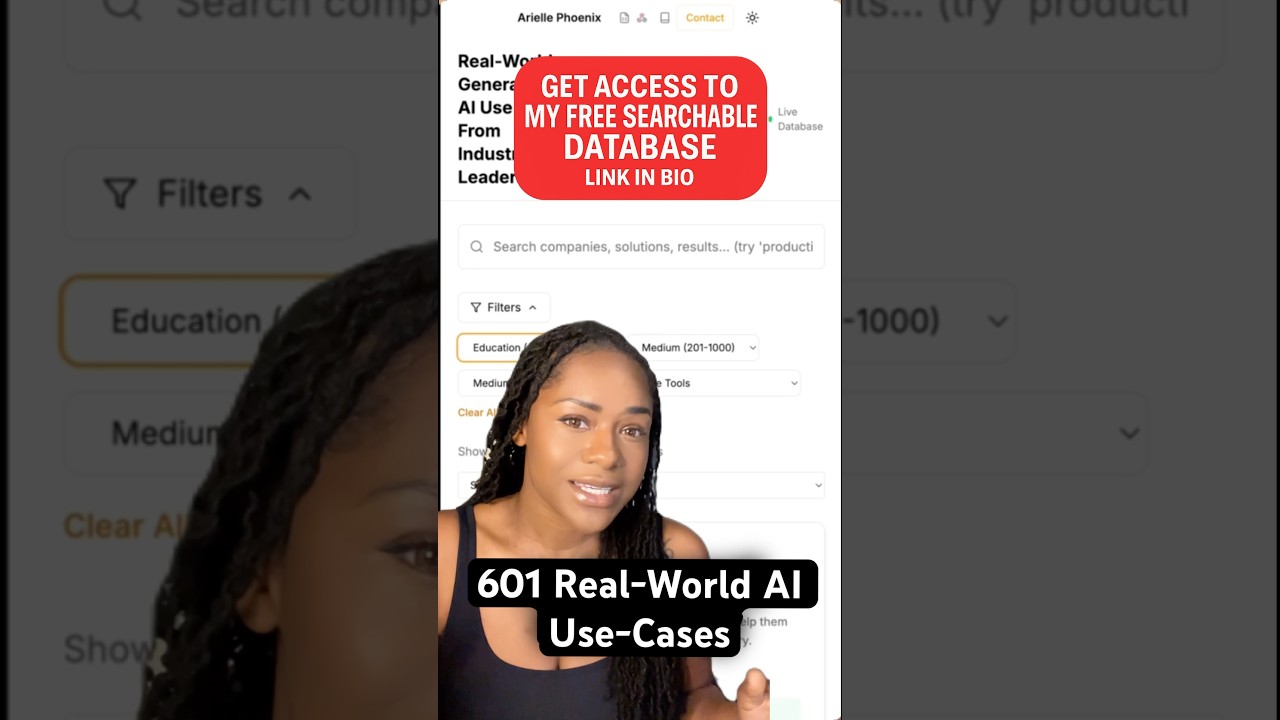 601 AI Use Cases Google Just Revealed (Business Gold Mine)