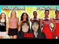 Korean Teens React To American High School Vlogs