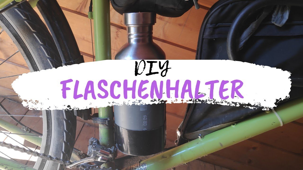 Fahrrad Flaschenhalter für große Flaschen DIY 1200 ml, 1