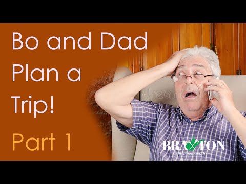 Bo and Dad Plan a Trip! Part 1