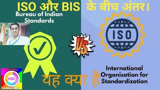 What Is ISO & BIS  And The difference between ISO & BIS