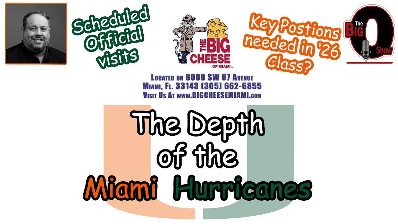 The Big Cheese Miami Hurricanes NIL Recruiting Report 021525 YouTube The big cheese miami hurricanes nil recruiting report 021525 youtube