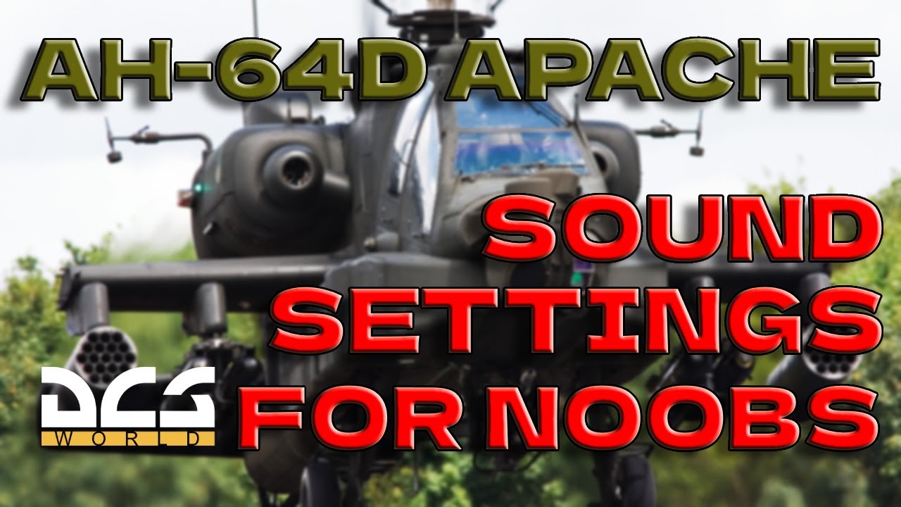 DCS - Sound Settings for Noobs