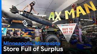 This is Ax-man Surplus Store in Minneapolis, Minnesota?