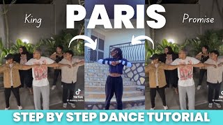 King Promise - Paris EASY TIKTOK DANCE TUTORIAL (Mirrored)