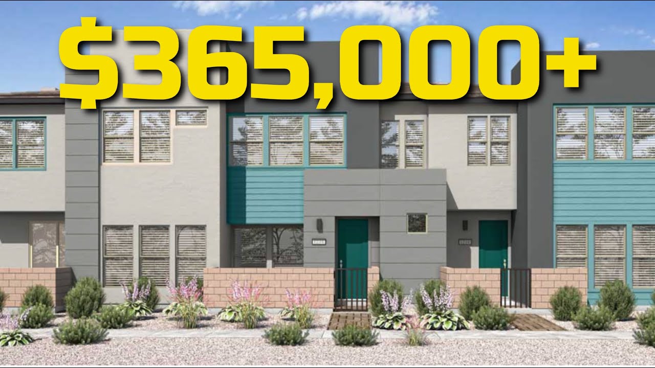 Brand New Townhome in SW Las Vegas by TriPointe Homes! Plan 2 3BD