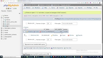 BASI DI DATI: semplici comandi SQL: SELECT, INSERT INTO, UPDATE e DELETE
