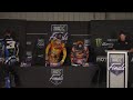 SuperMotocross: Playoff Round 1 - Post Race Press Conference: Charlotte, NC