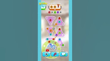 Screw Home Level 184 Solution Walkthrough (New Version)