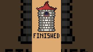 Pixelart Wizard Tower #timelapse