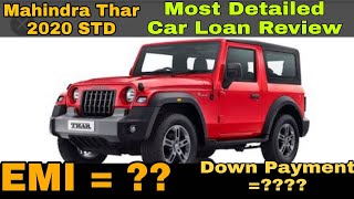 Mahindra Thar 2020 Car loan Details, Thar Std model, soft top, EMI, Down Payment screenshot 3