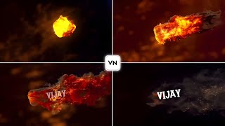 Trending Fire NameArt Video Editing in Vn App | Fire Name Art Video Editing | Vn Editor screenshot 5
