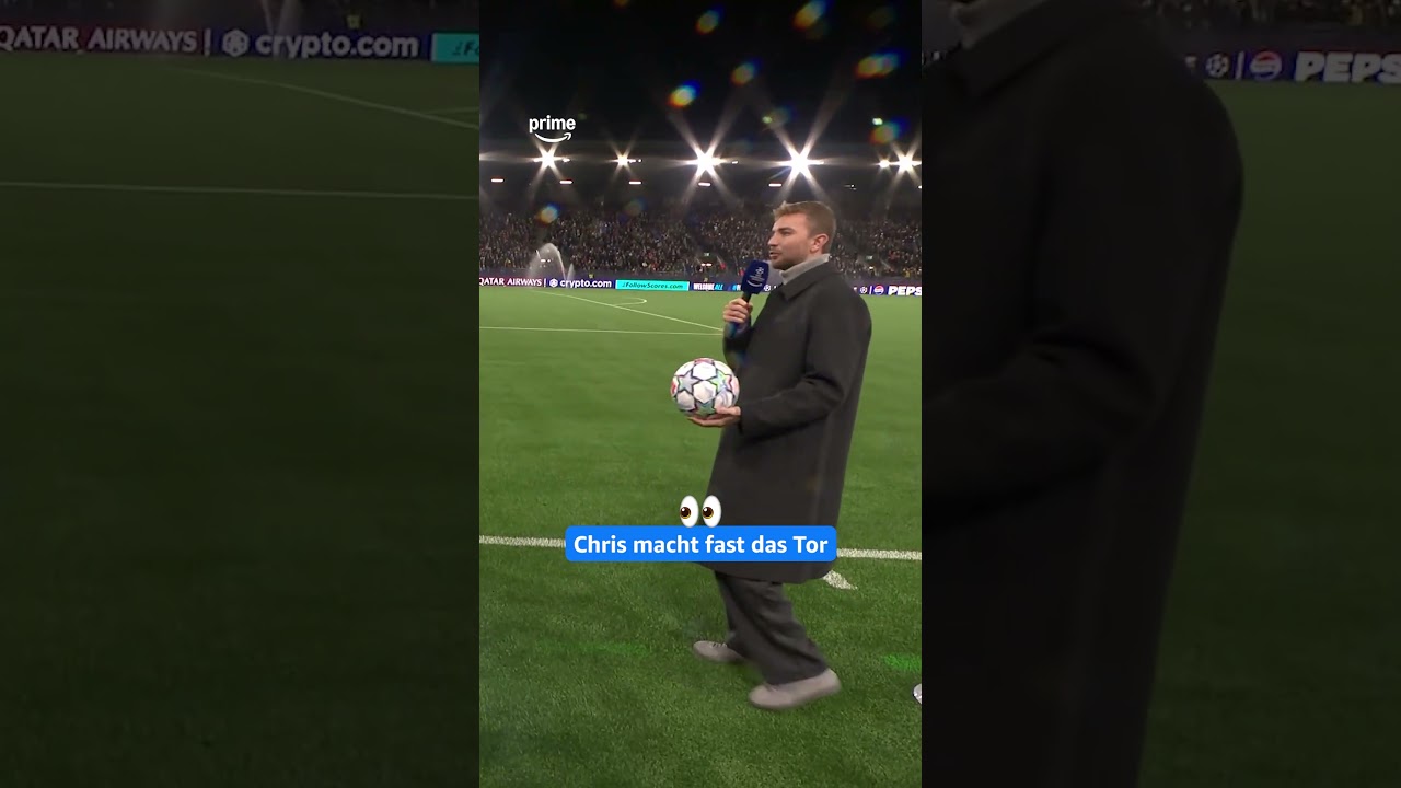 Chris hat's halt immernoch drauf!👀⚽️#PrimeVideo #UCL