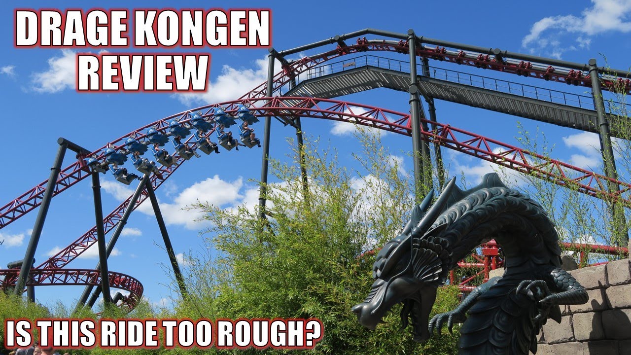 DrageKongen Review, Djurs Sommerland Intamin Inverted Coaster | Is this Ride Too Rough?