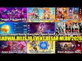 BOCORAN JADWAL RILIS 10 EVENT BESAR MOBILE LEGENDS 2026! PROMO DIAMOND, EXORCIST, NARUTO, BLEACH