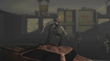 I made a zombie apocalypse short animation using blender + mixamo