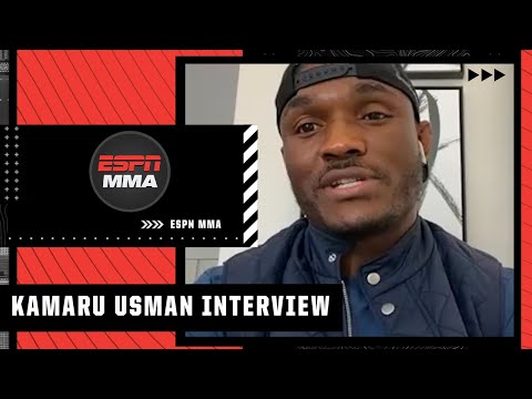 Kamaru Usman previews fight with Leon Edwards, talks about going up to light heavyweight | ESPN MMA