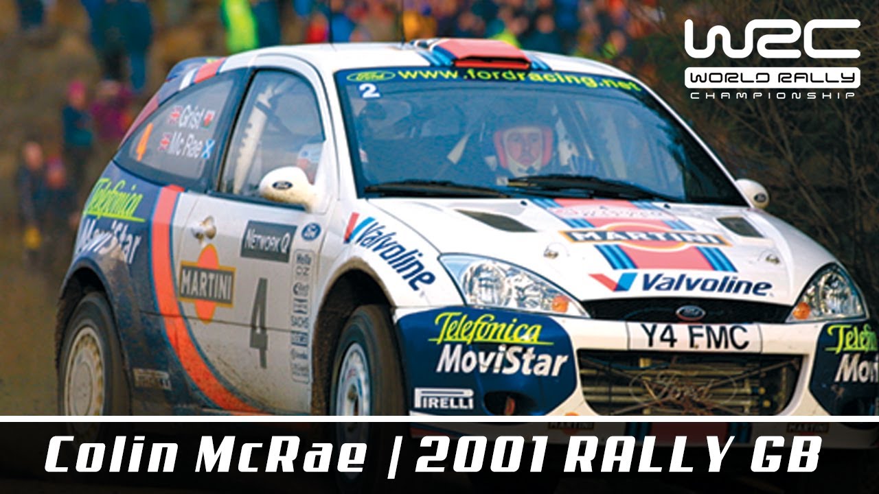 Network Q Rally GB 2001 | Colin McRae On-Board | Ford Focus RS | SS2 ...
