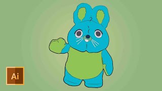 Adobe Illustrator Tutorial | How to Draw Disney Pixar Toy screenshot 3