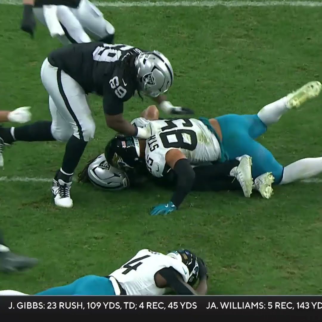Trevon Moehrig with a Fumble Recovery vs. Jacksonville Jaguars