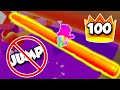 NO JUMP CHALLENGE FOR MY 100TH CROWN | Fall Guys
