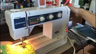 Test run for Elna Air Electronic SU 68