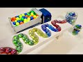 マーブルランレース ASMR♪ HABA 木製スロープ & くみくみスロープ ダンプトラック
