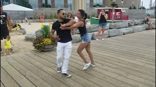 Calvin & Fanny Salsa Dance!!! (Canalside 2018)