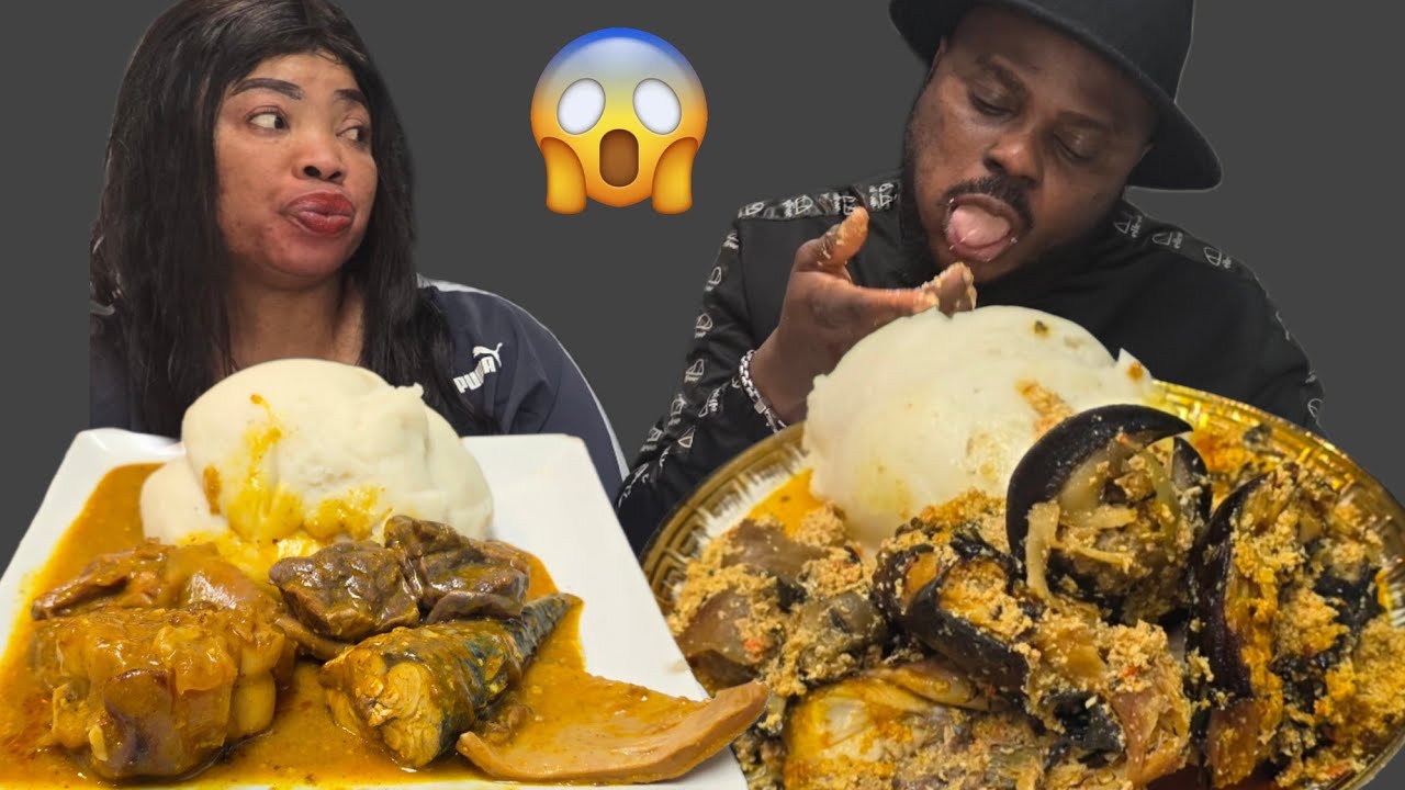 Мой муж не любит суп из остатков | Вкусный суп Огбоно против эгуси и фуфу | Африканская кухня