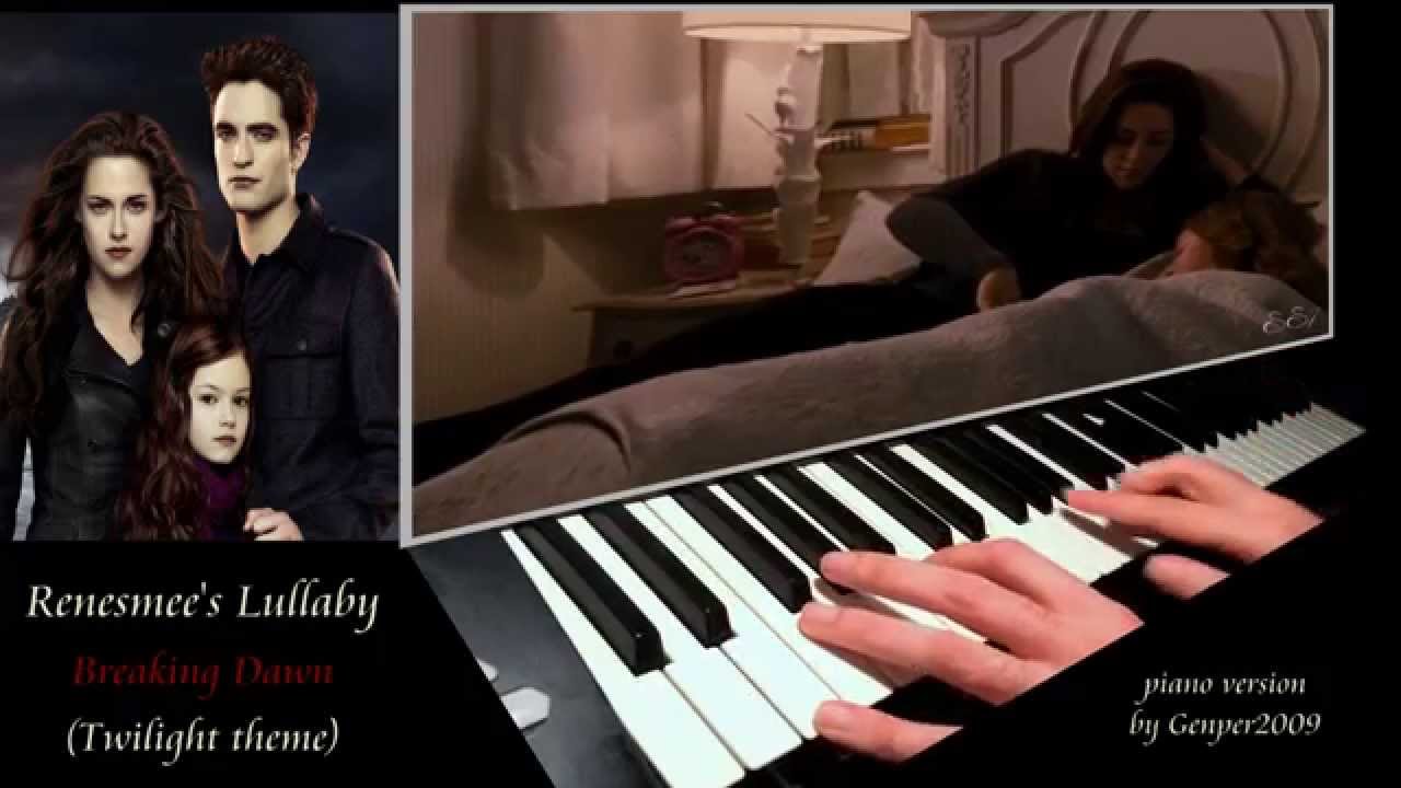 Renesmee S Lullaby Breaking Dawn Twilight Piano Version By