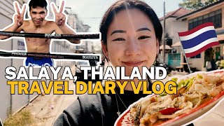 Thailand Salaya Travel Diary Vlog | Kiatphontip gym, Mahidol University area, Saitaimai night market