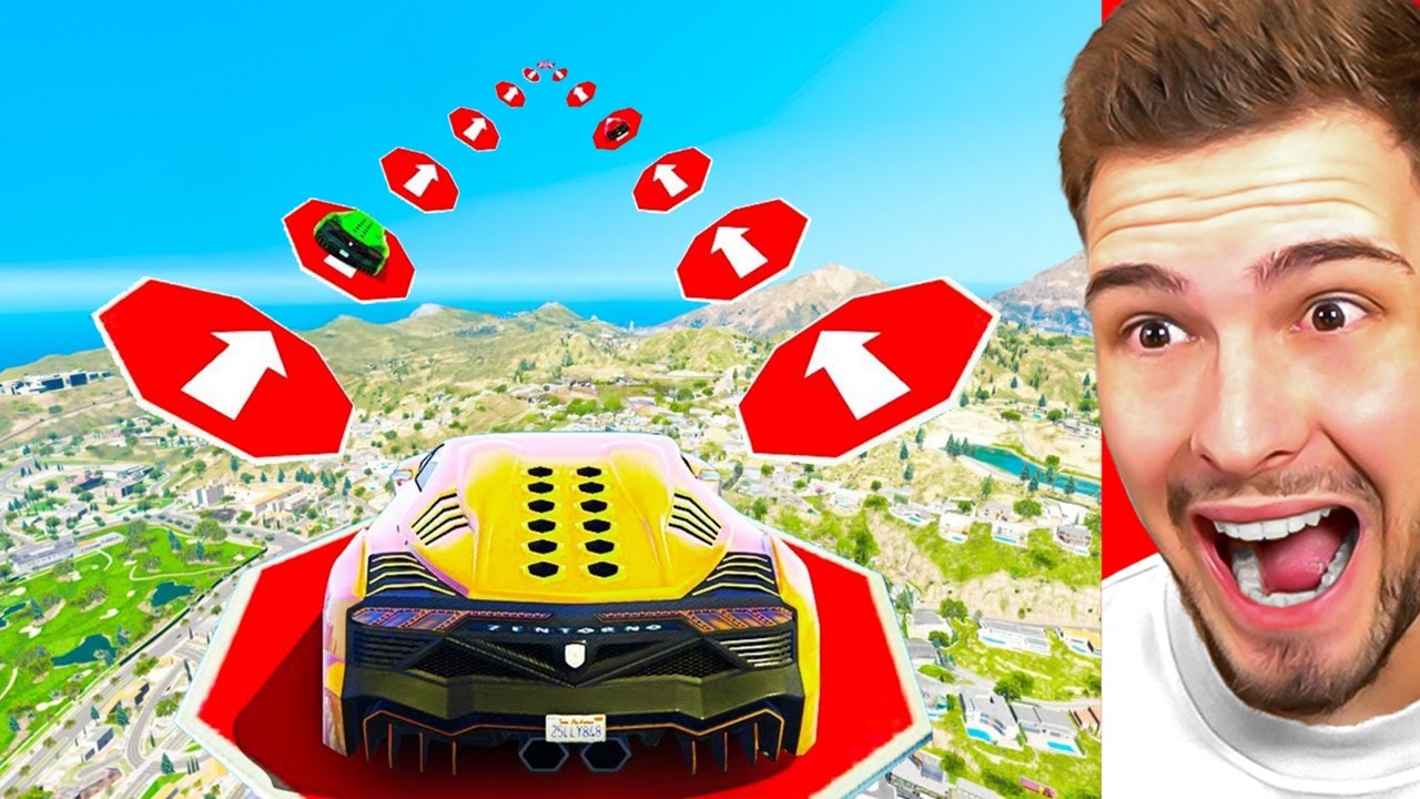 DER LÄNGSTE SKILL PARKOUR in GTA 5?!