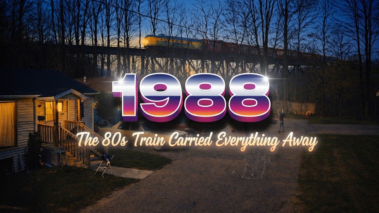BACK TO 1988 — The 80s Train Carried Everything Away // Synthwave Chillsynth Nostalgia Suburban Mix